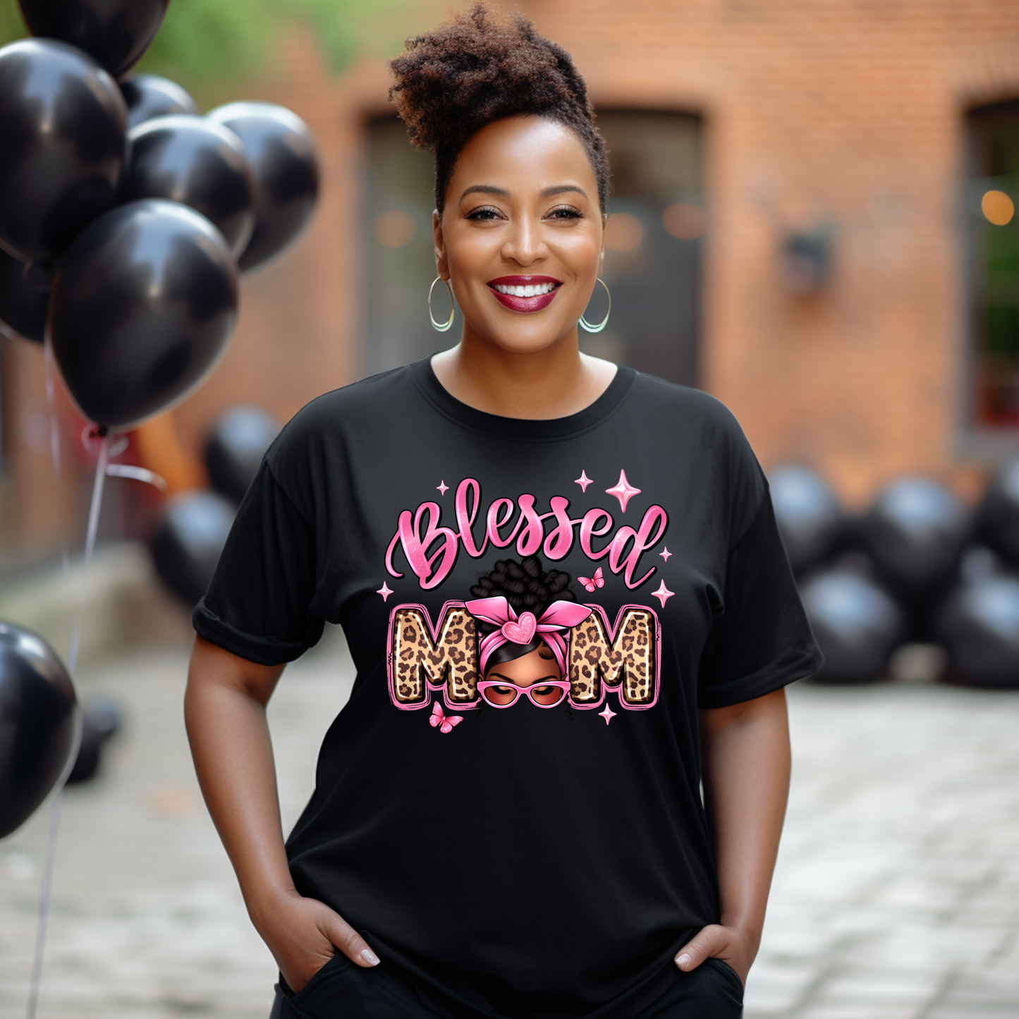 T-shirt: Blessed Mom