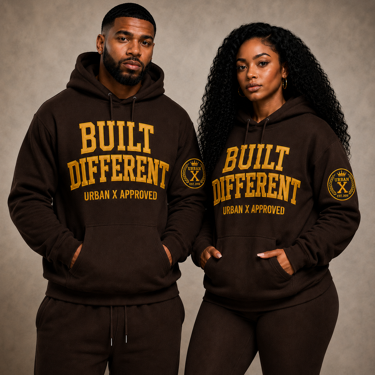 (Hoodie) Built Different: Urban X Approved (PRE-ORDER DROP DATE Sept 22)