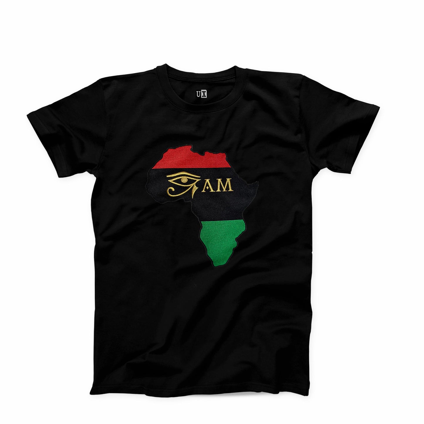 Clearance (Final Sale): T-shirt: EYE AM Embroidered