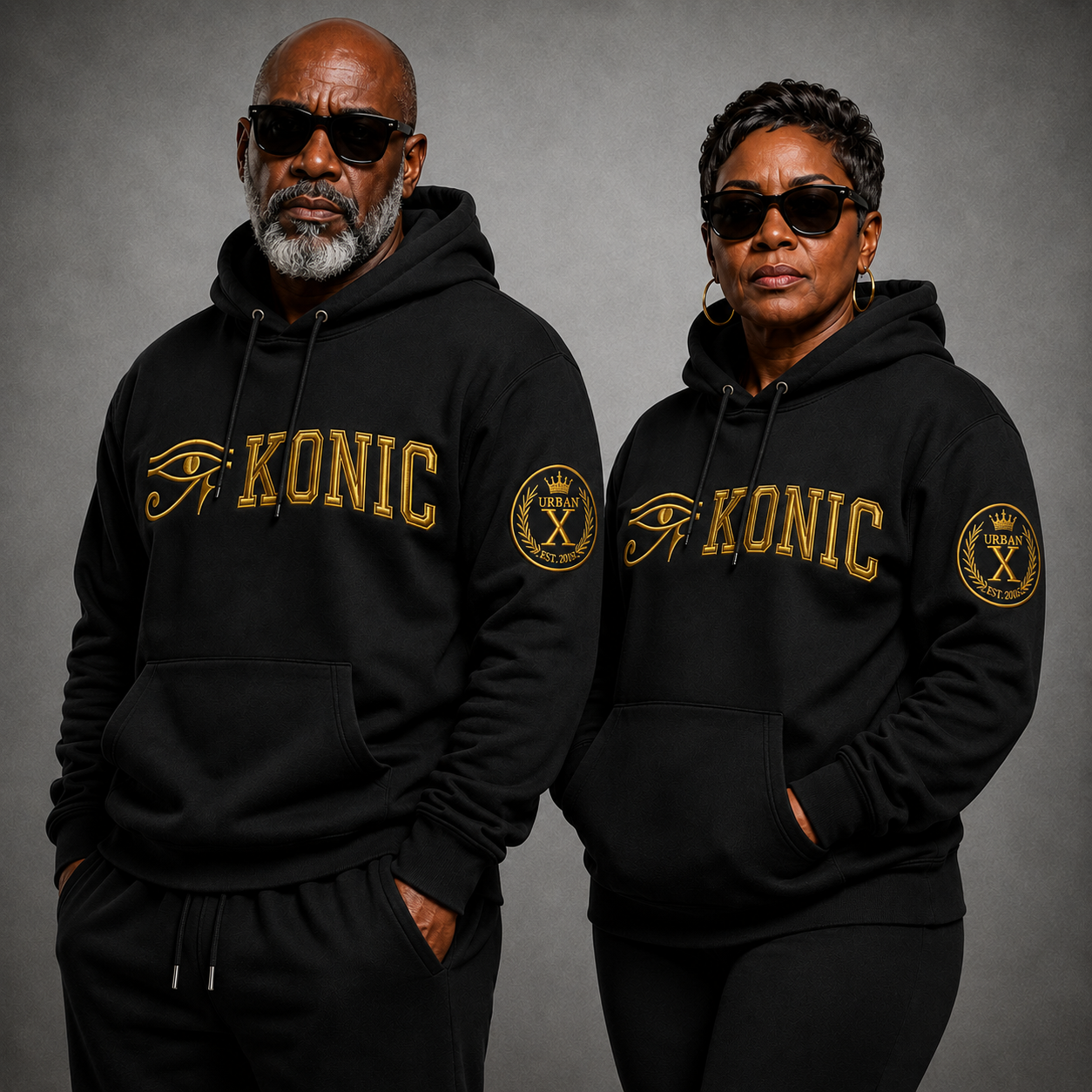 (Hoodie) Eye Konic Gold (PRE-ORDER DROP DATE Sept 22)