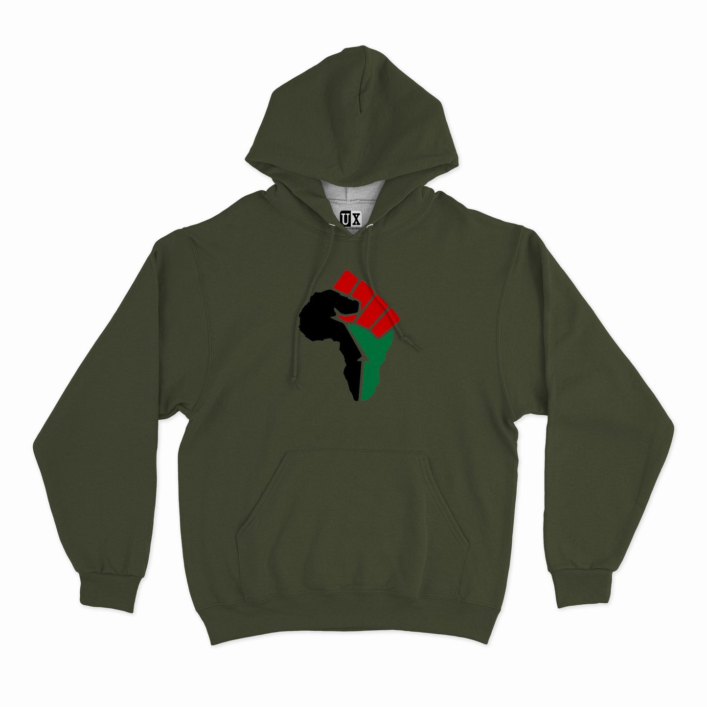 (Hoodie) RBG Africa Fist