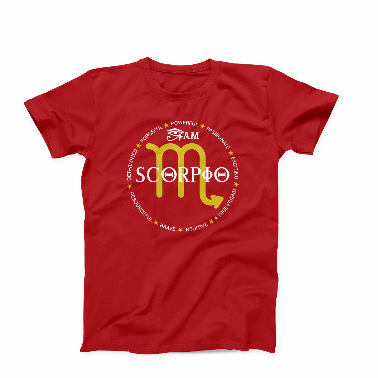 T-shirt: Scorpio Eye Am Ancient (PUFF)