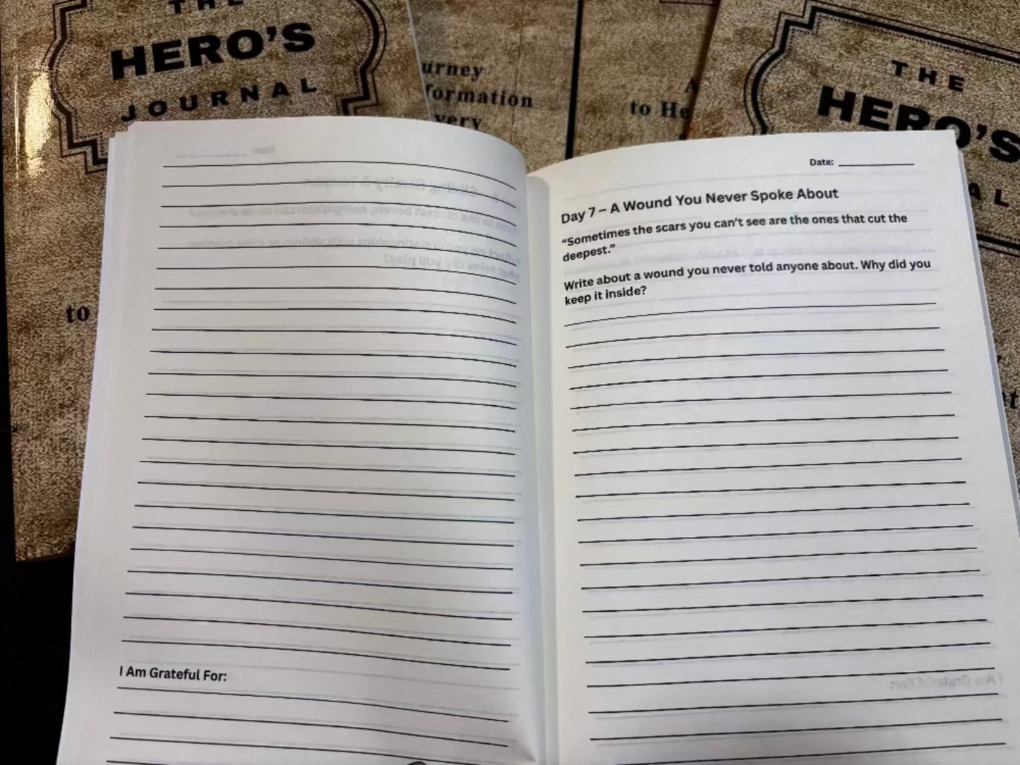 Paperback Bundle: The Hero's Journal: A 60-Day Journey to Healing, Transformation and Self-Discovery