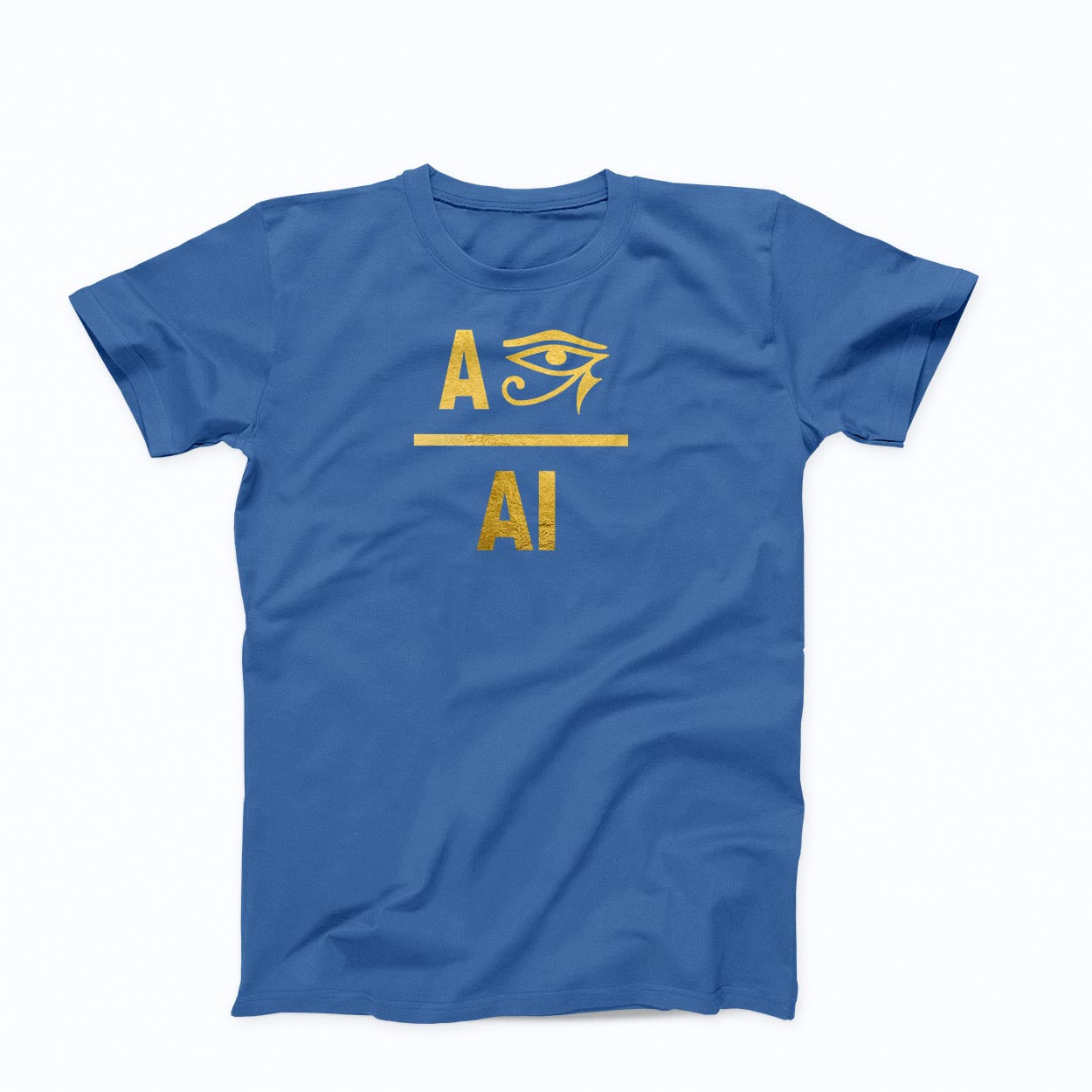 T-shirt: A Eye Over Ai (Gold Foil)