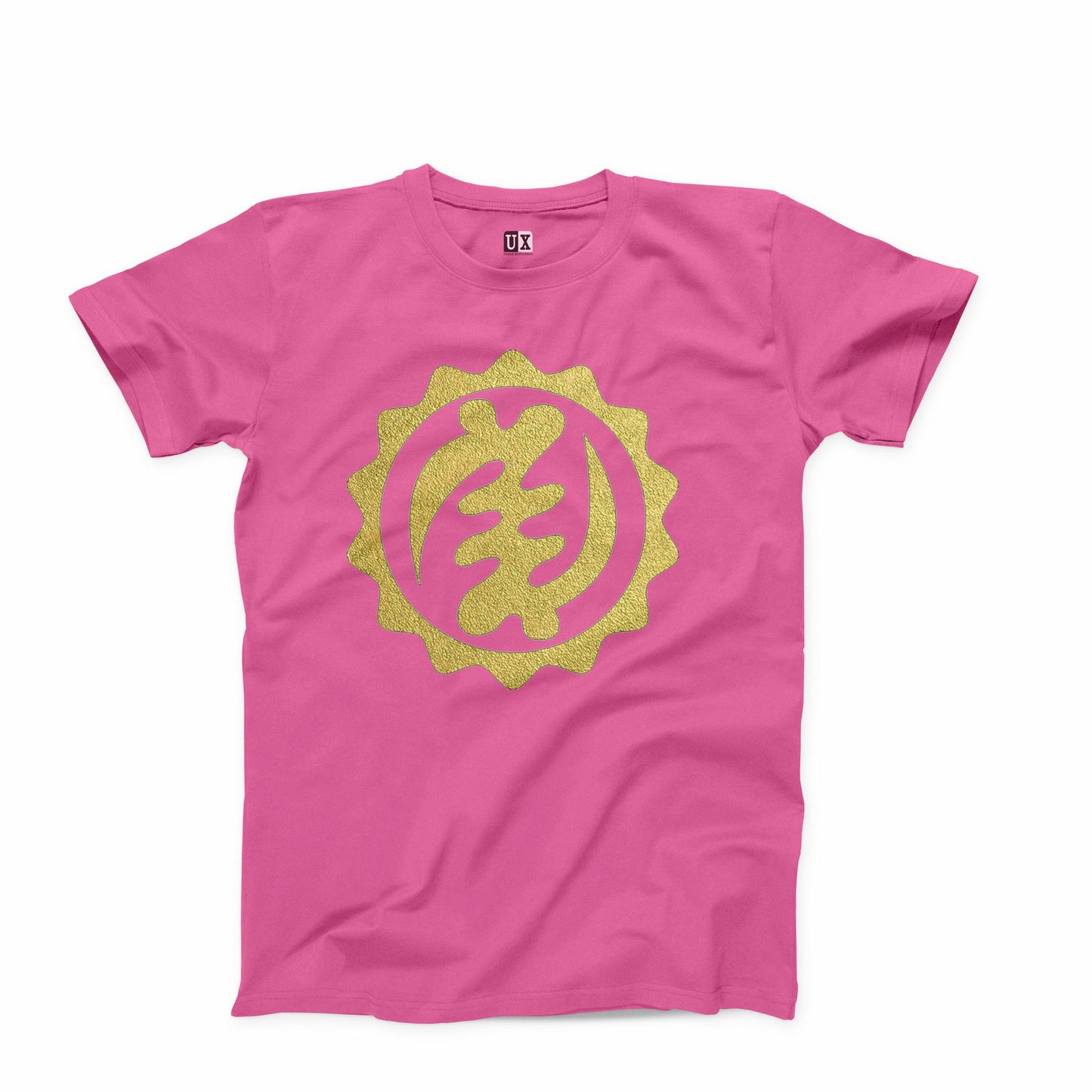 Clearance (Final Sale):  T-shirt: African Symbol (Gold Foil)