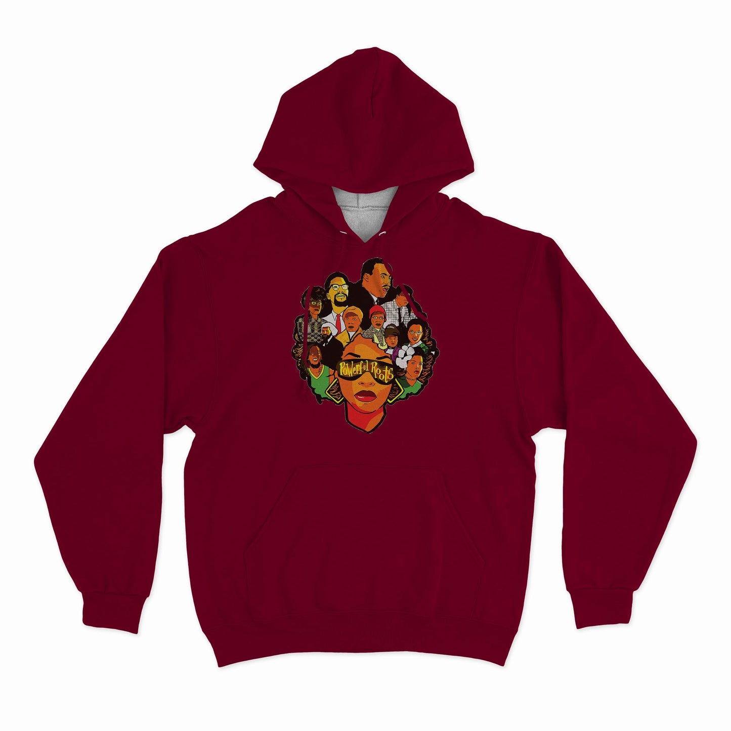(Hoodie) Afro Powerful Roots