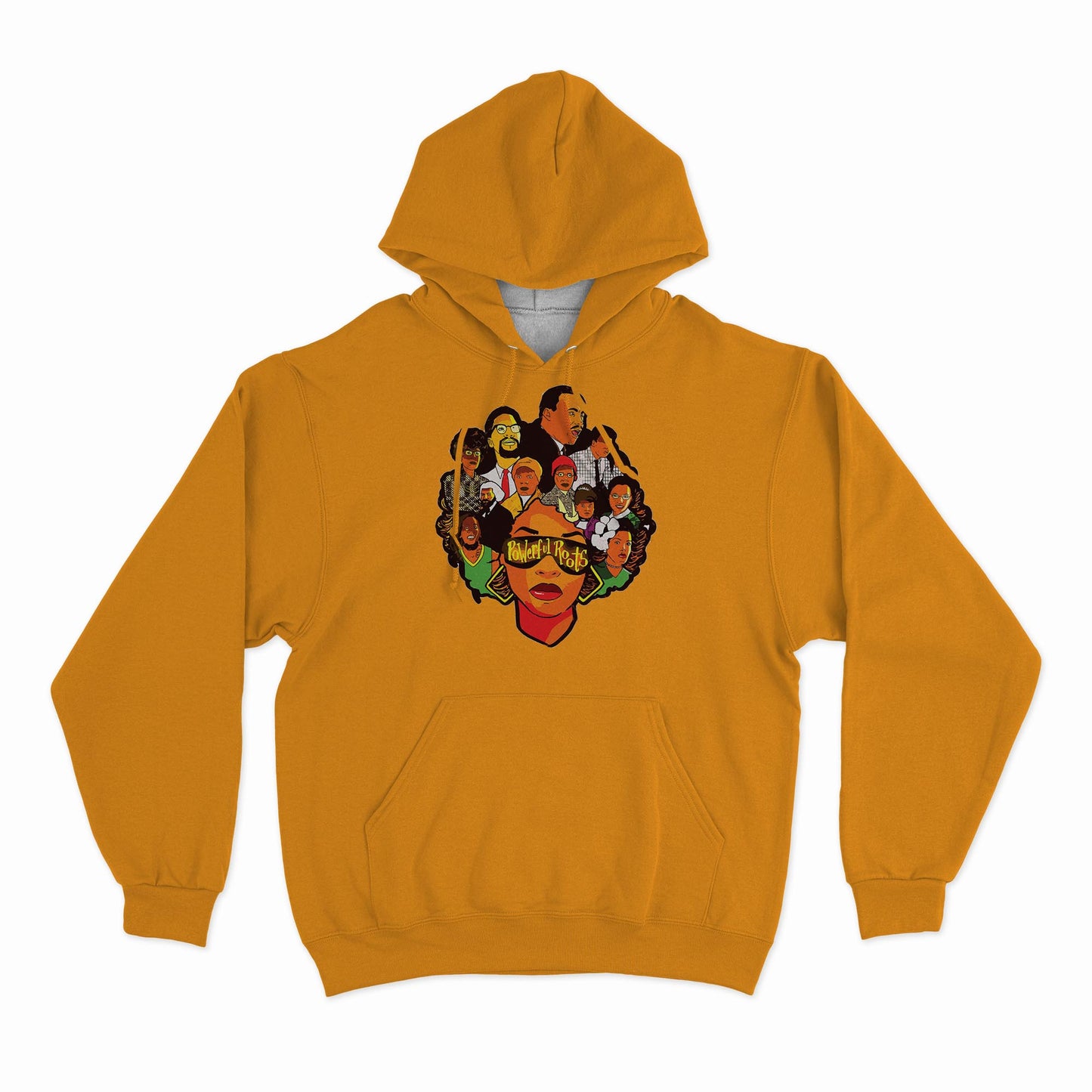 (Hoodie) Afro Powerful Roots