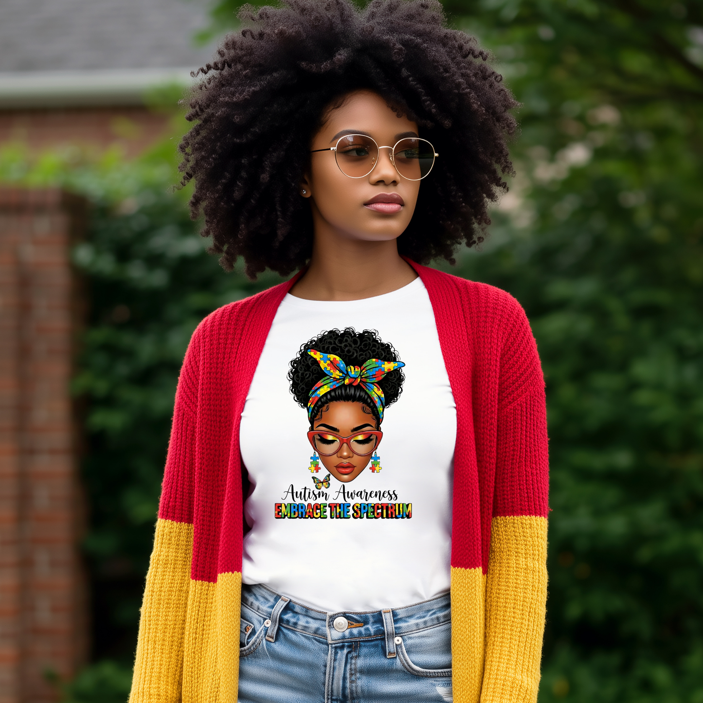 T-shirt:  Autism Awareness: Embrace the Spectrum