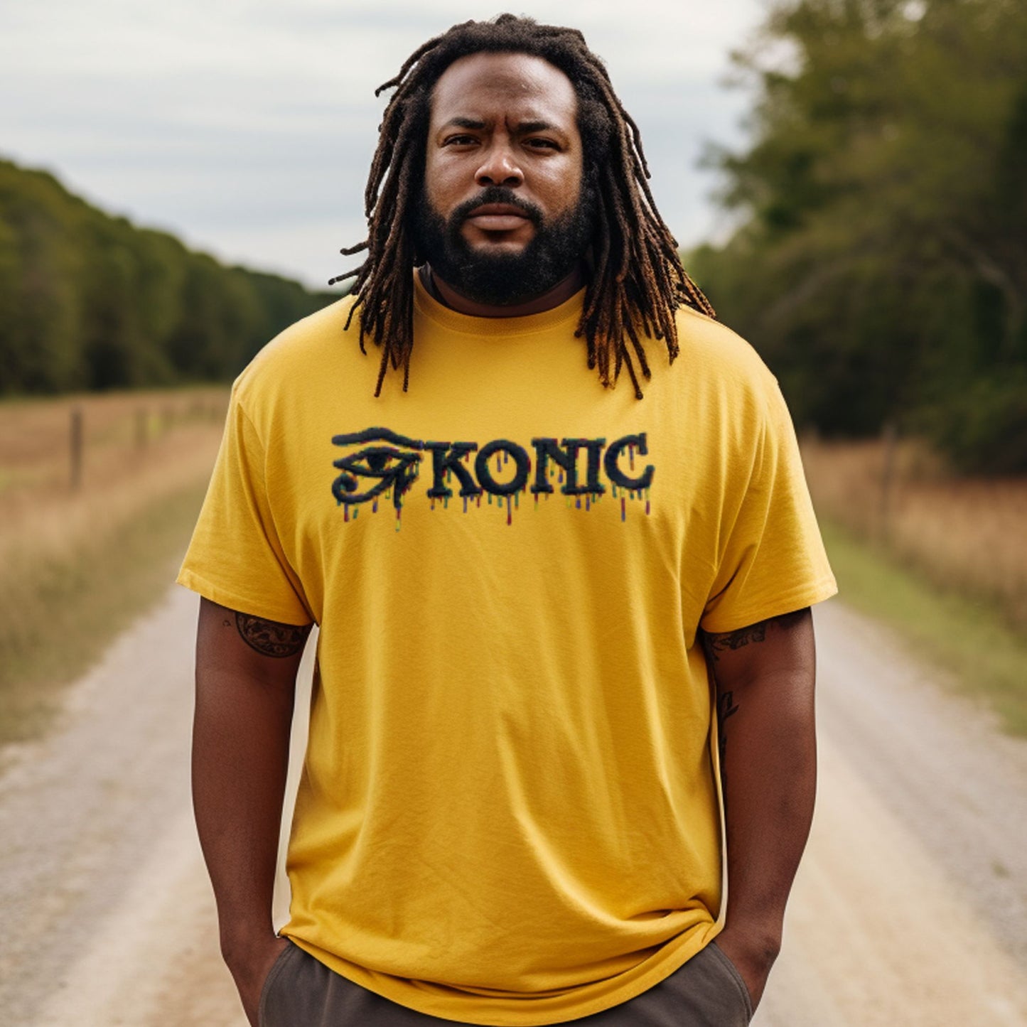 T-shirt: Eye Konic Drip (Patch)