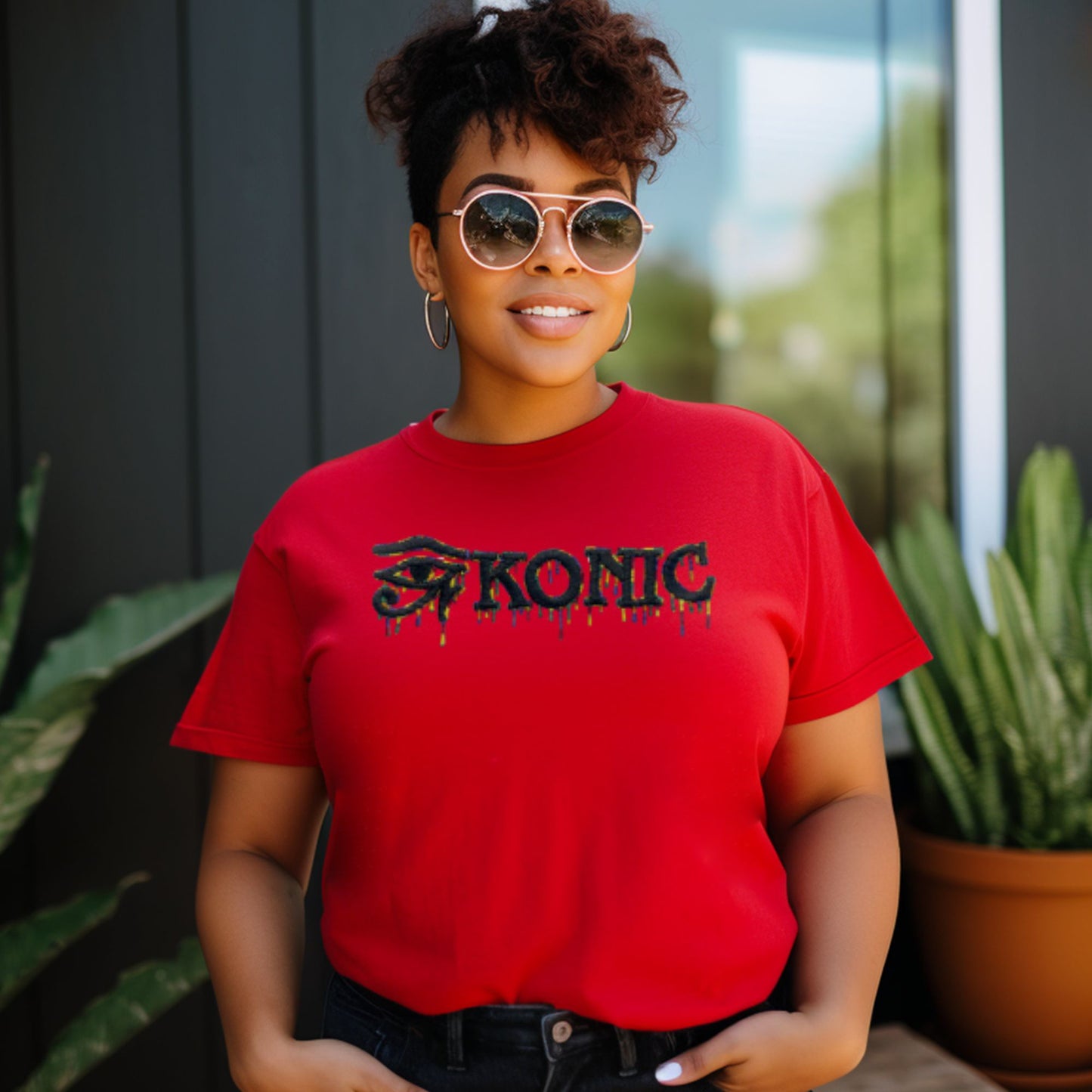 T-shirt: Eye Konic Drip (Patch)