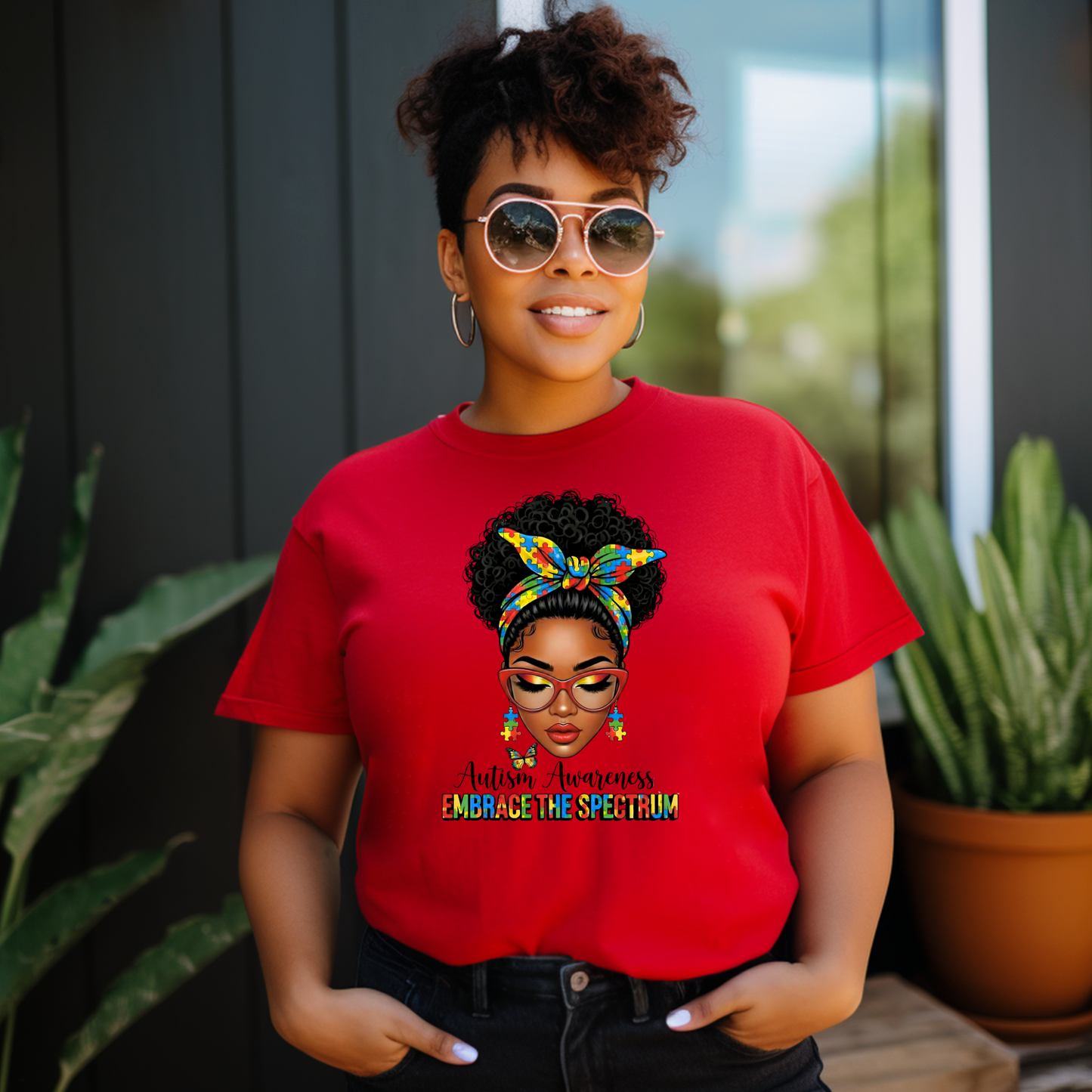 T-shirt:  Autism Awareness: Embrace the Spectrum