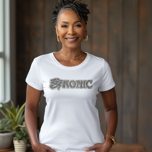 T-shirt: Eye Konic (Silver Reflective)