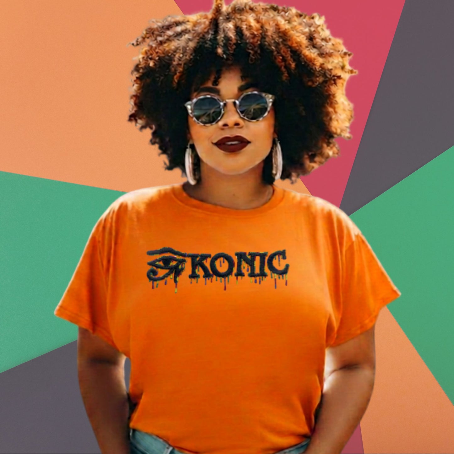 T-shirt: Eye Konic Drip (Patch)
