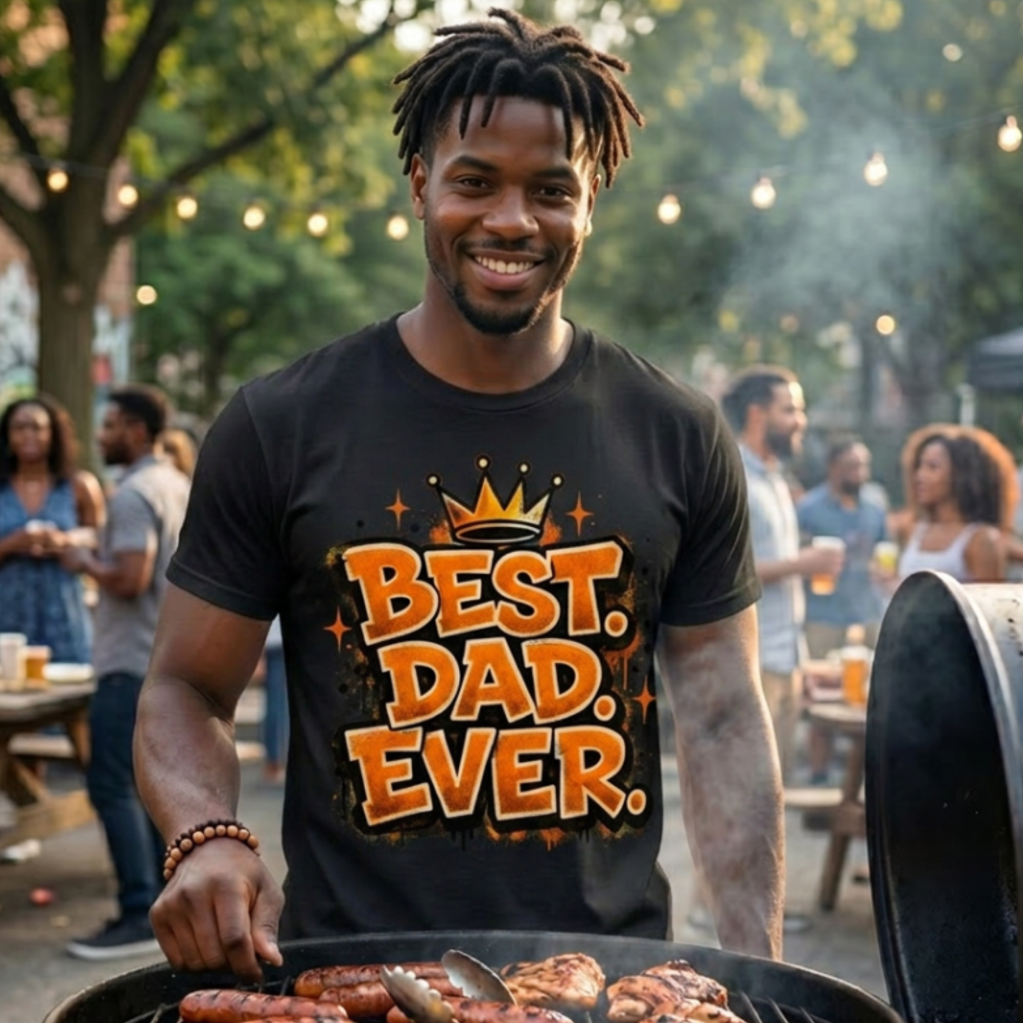 T-Shirt:  Best Dad Ever (King)