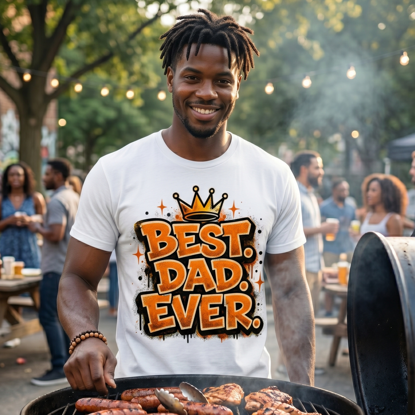 T-Shirt:  Best Dad Ever (King)