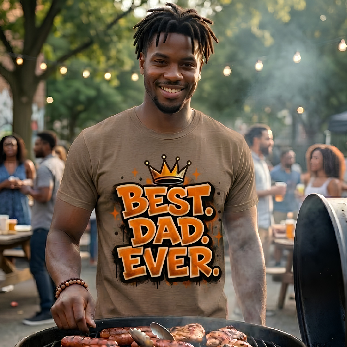 T-Shirt:  Best Dad Ever (King)
