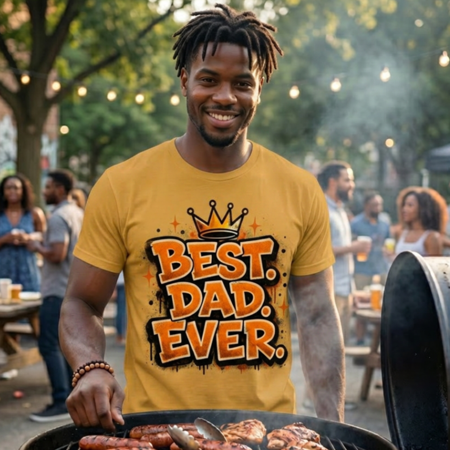 T-Shirt:  Best Dad Ever (King)