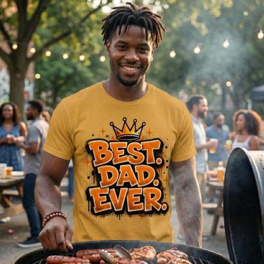 T-Shirt:  Best Dad Ever (King)