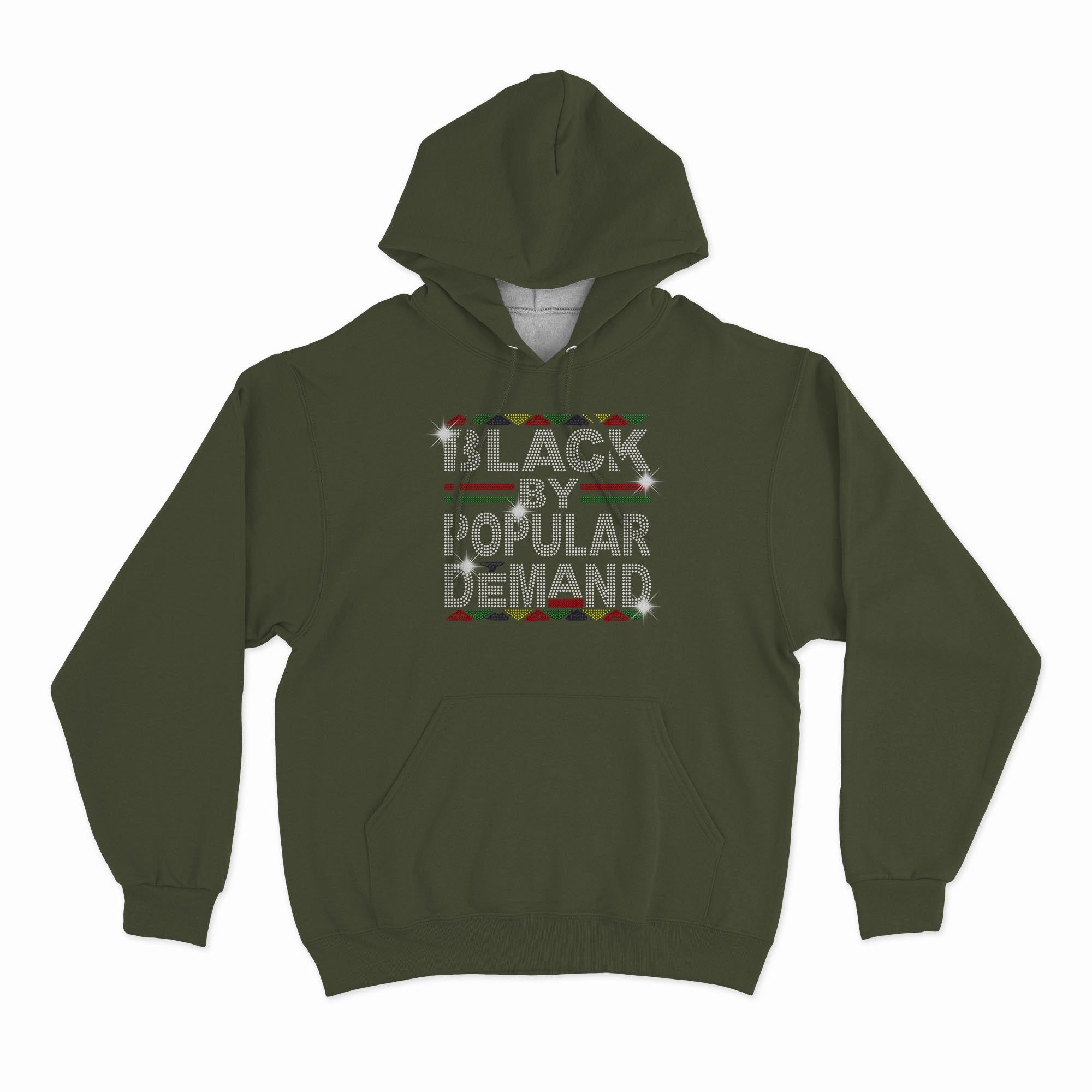 Black by popular demand crop hoodie hotsell