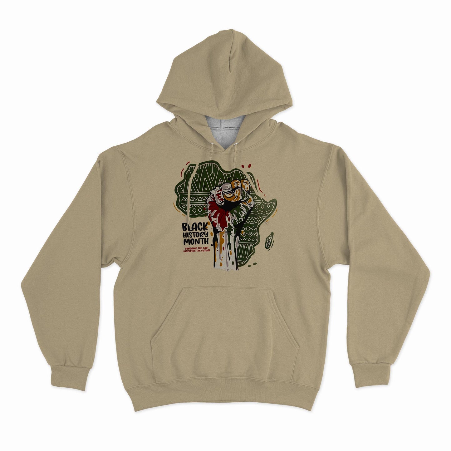 (Hoodie) Black History Month - Honoring Our Past