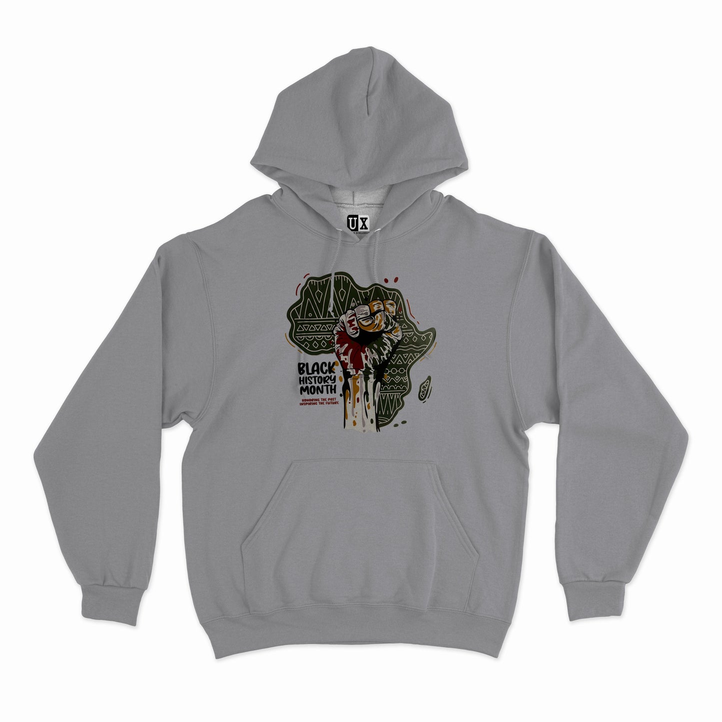 Clearance (Final Sale):  (Hoodie) Black History Month Honoring Our Past