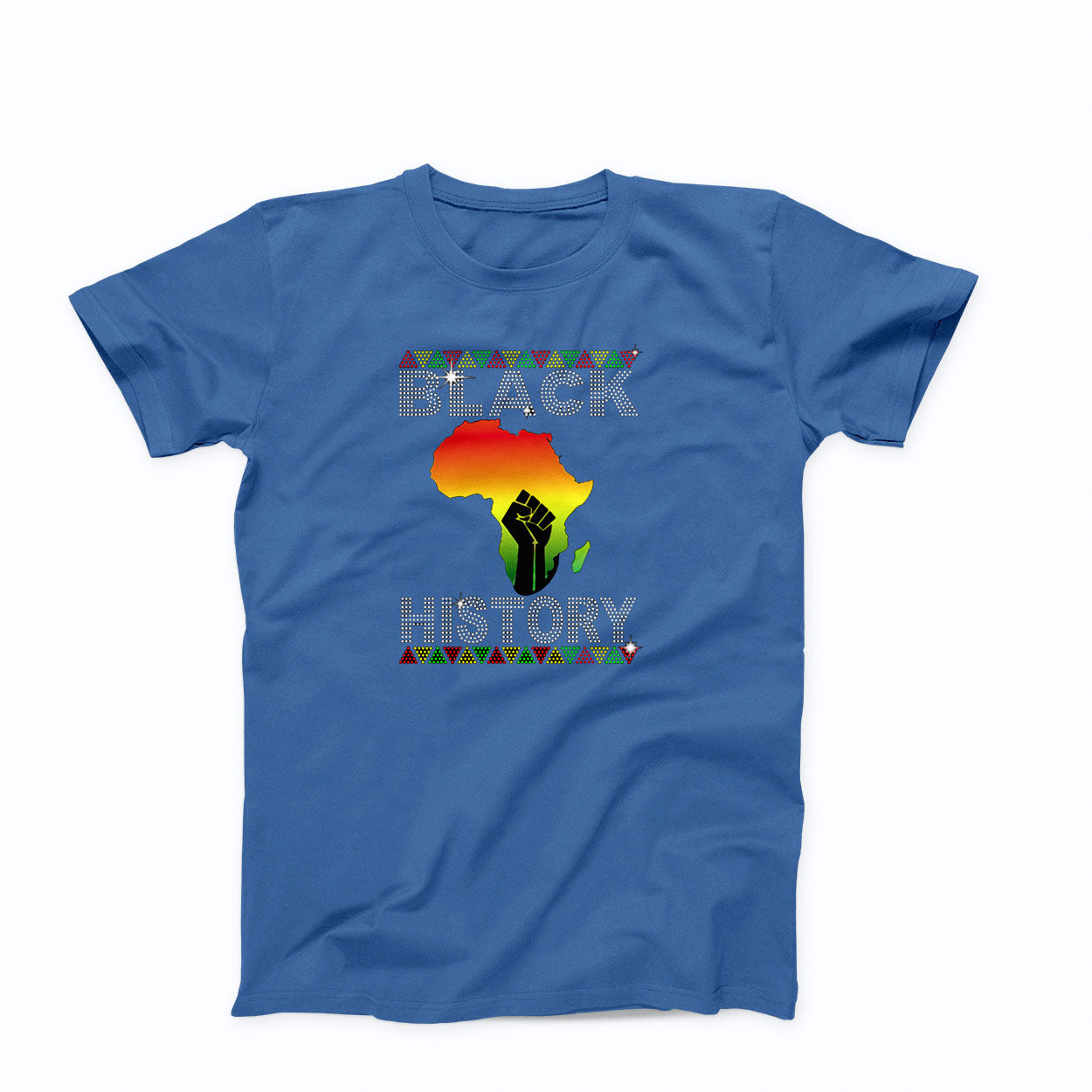 T-shirt: Black History Rhinestones