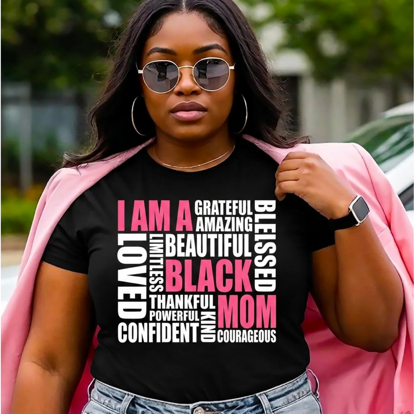 T-shirt:  I Am A Black Mom