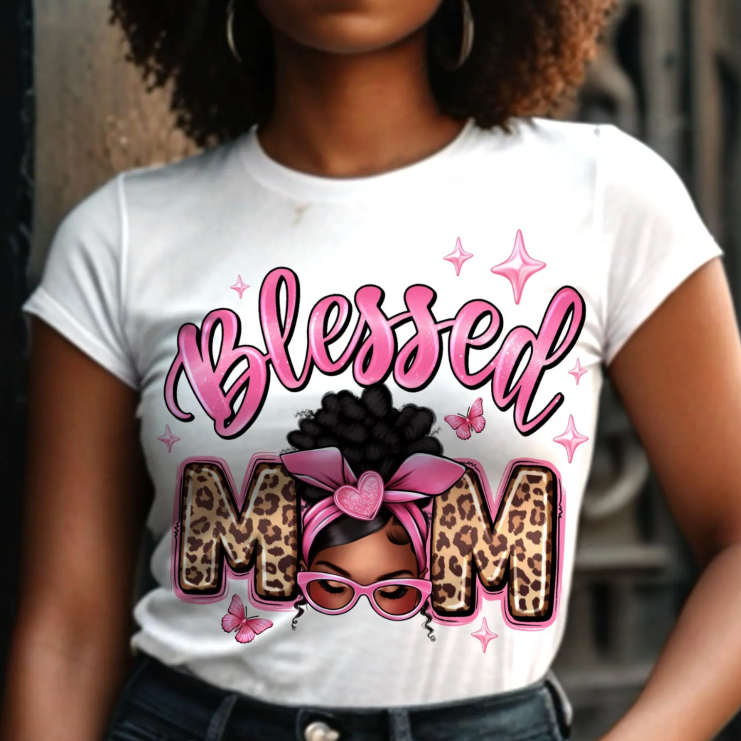 T-shirt:  Blessed Mom