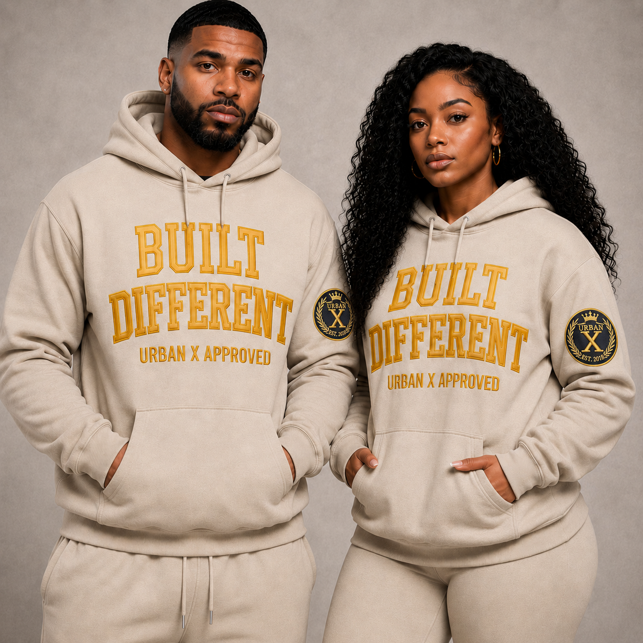 (Hoodie) Built Different: Urban X Approved (PRE-ORDER DROP DATE Sept 22)