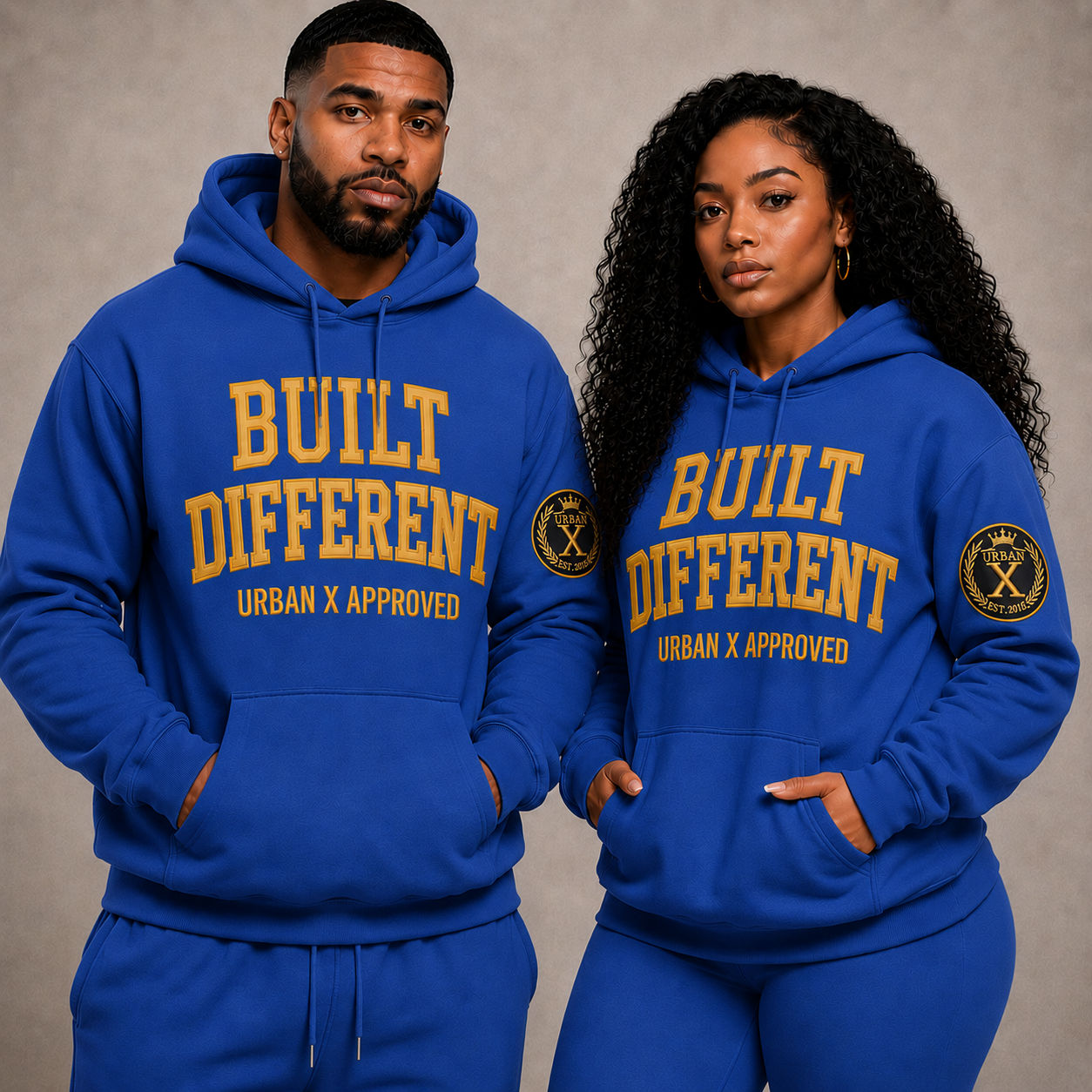 (Hoodie) Built Different: Urban X Approved (PRE-ORDER DROP DATE Sept 22)