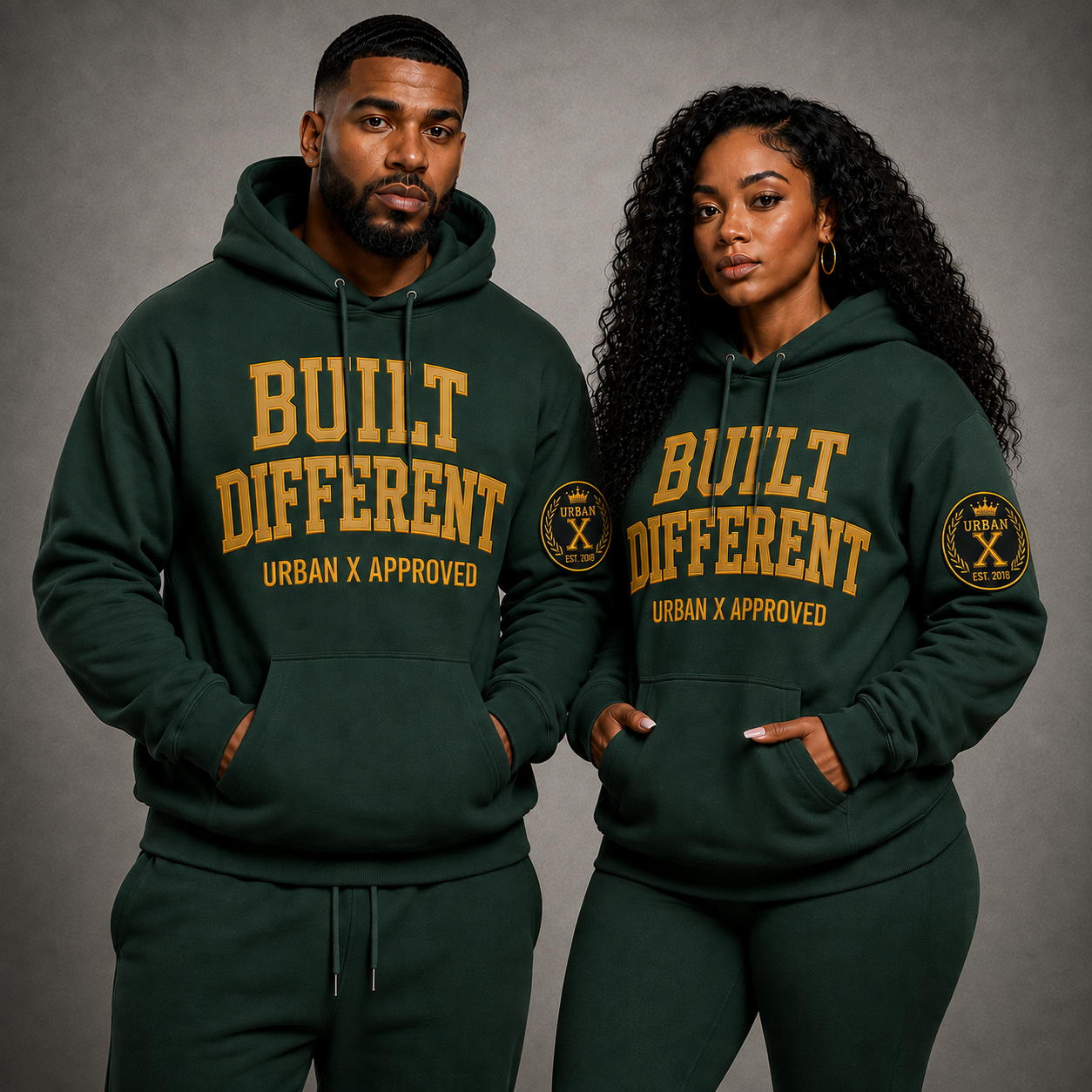 (Hoodie) Built Different: Urban X Approved (PRE-ORDER DROP DATE Sept 22)