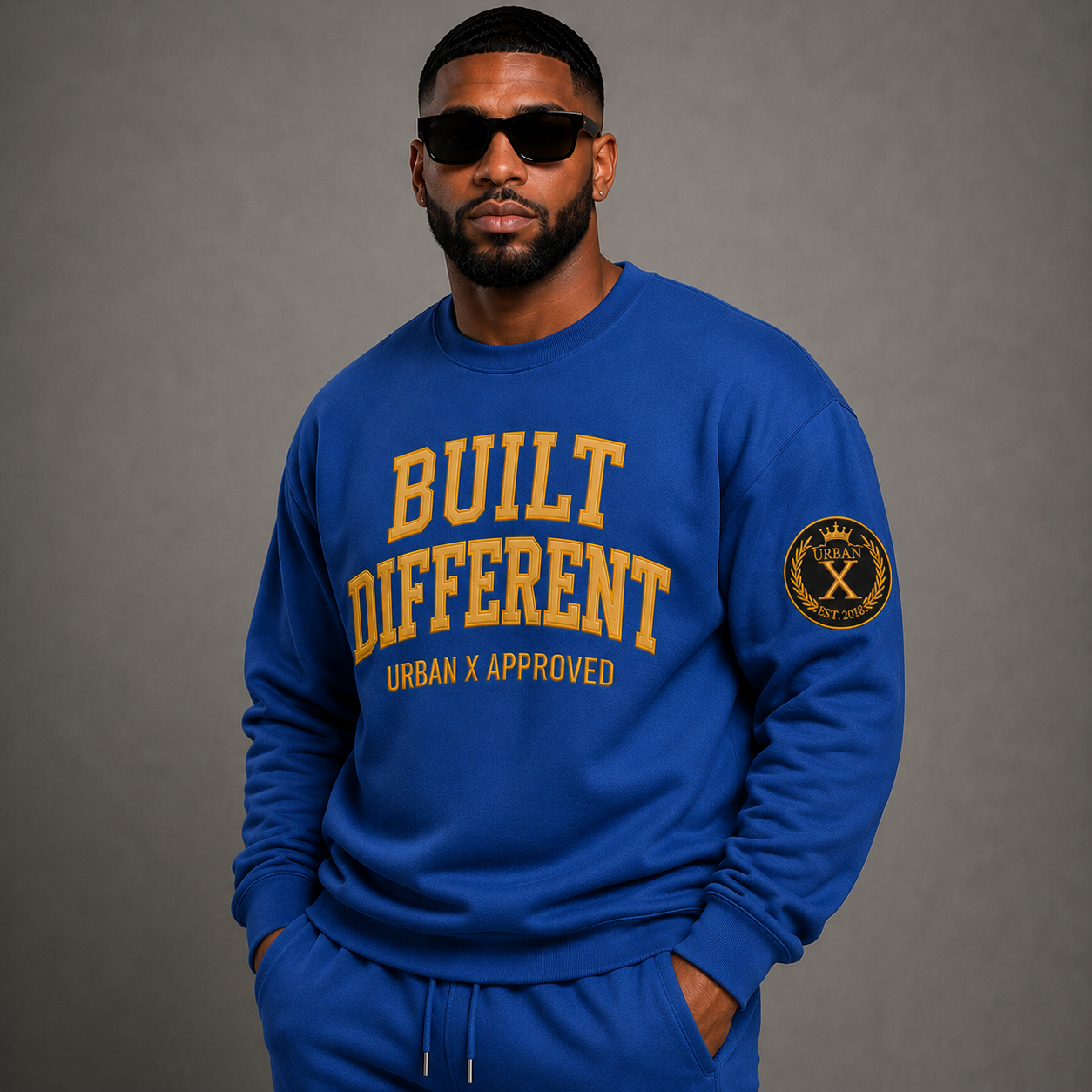 (Sweatshirt) Built Different: Urban X Approved (Pre-Order Drop Date Sept 22)