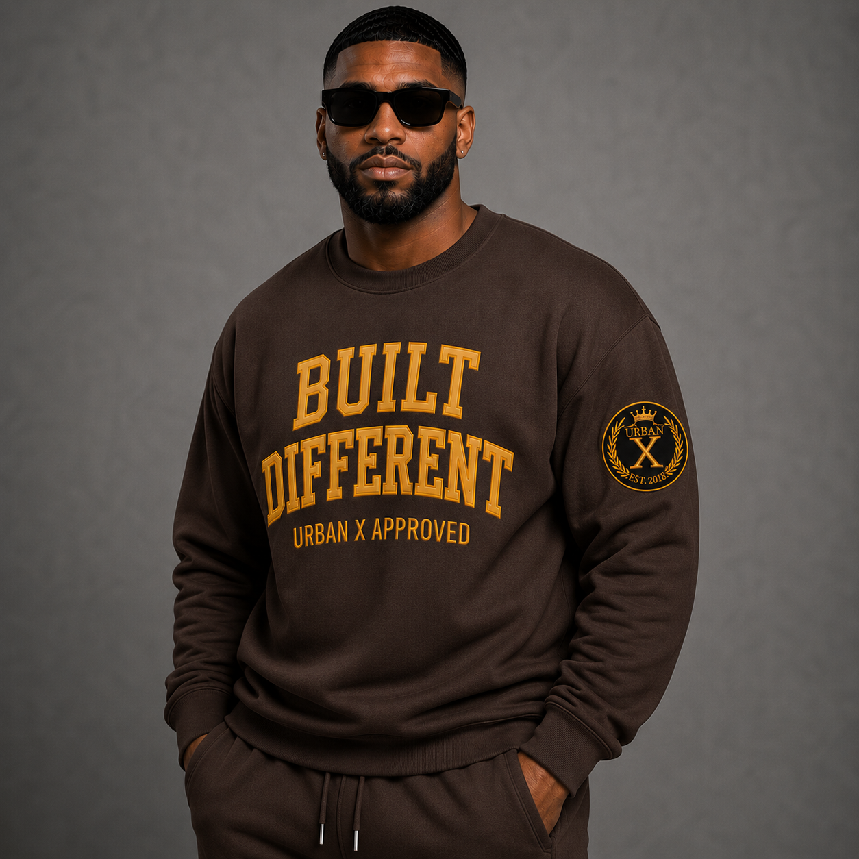 (Sweatshirt) Built Different: Urban X Approved (Pre-Order Drop Date Sept 22)