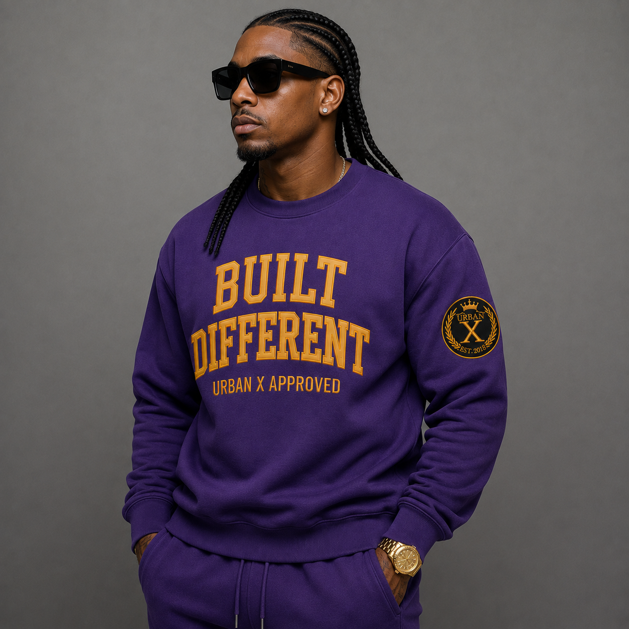 (Sweatshirt) Built Different: Urban X Approved (Pre-Order Drop Date Sept 22)