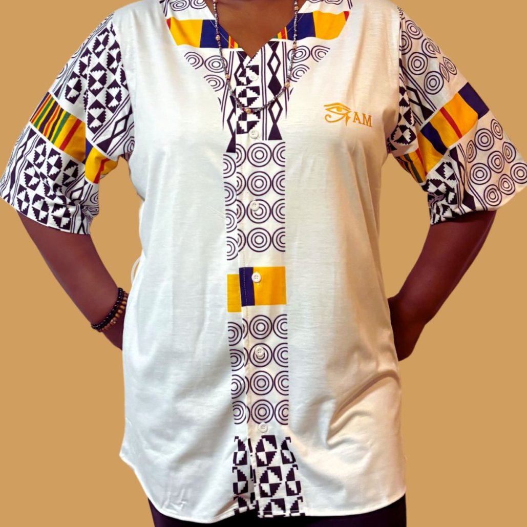 Jersey:  Eye Am Kente (White)