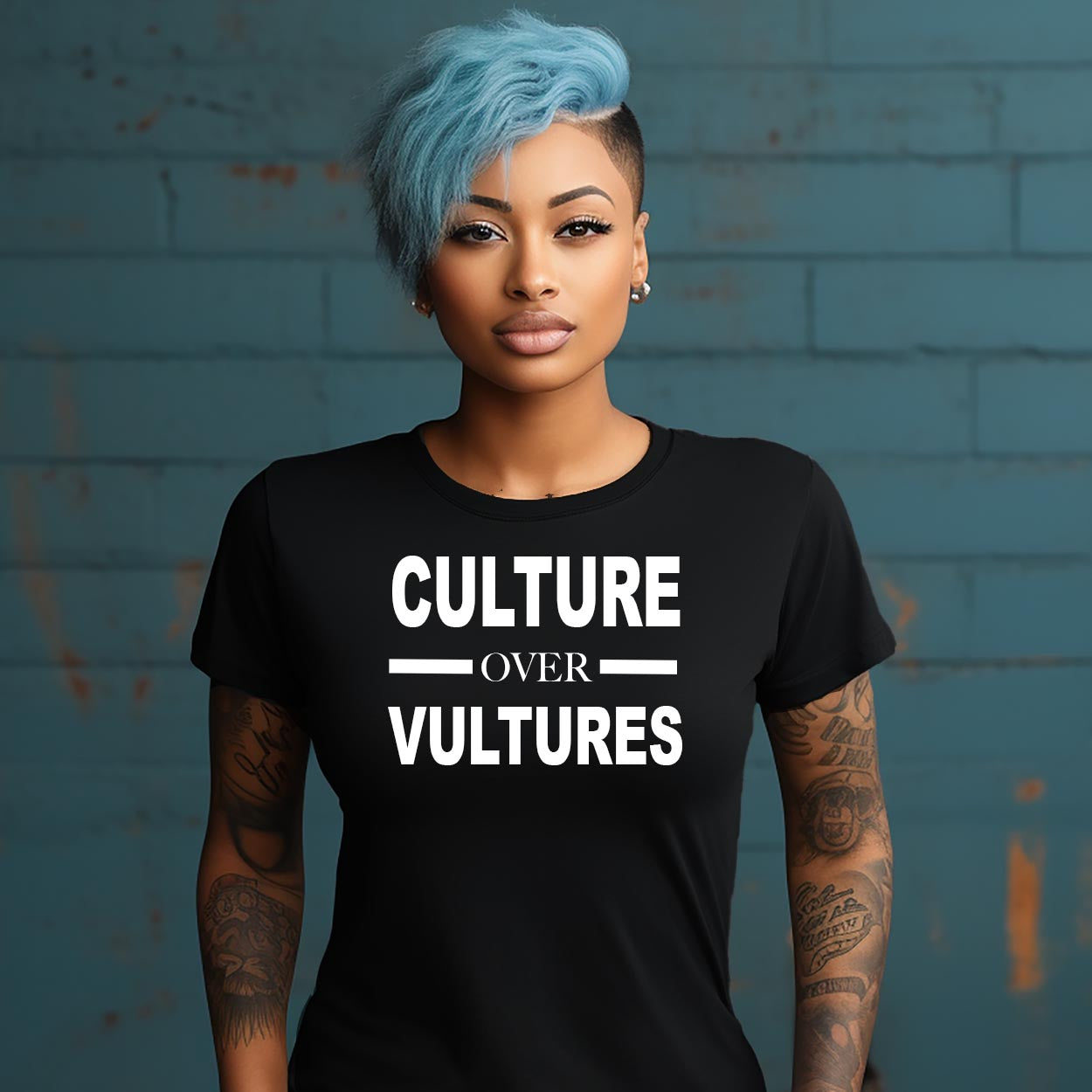 T-Shirt:  Culture Over Vultures