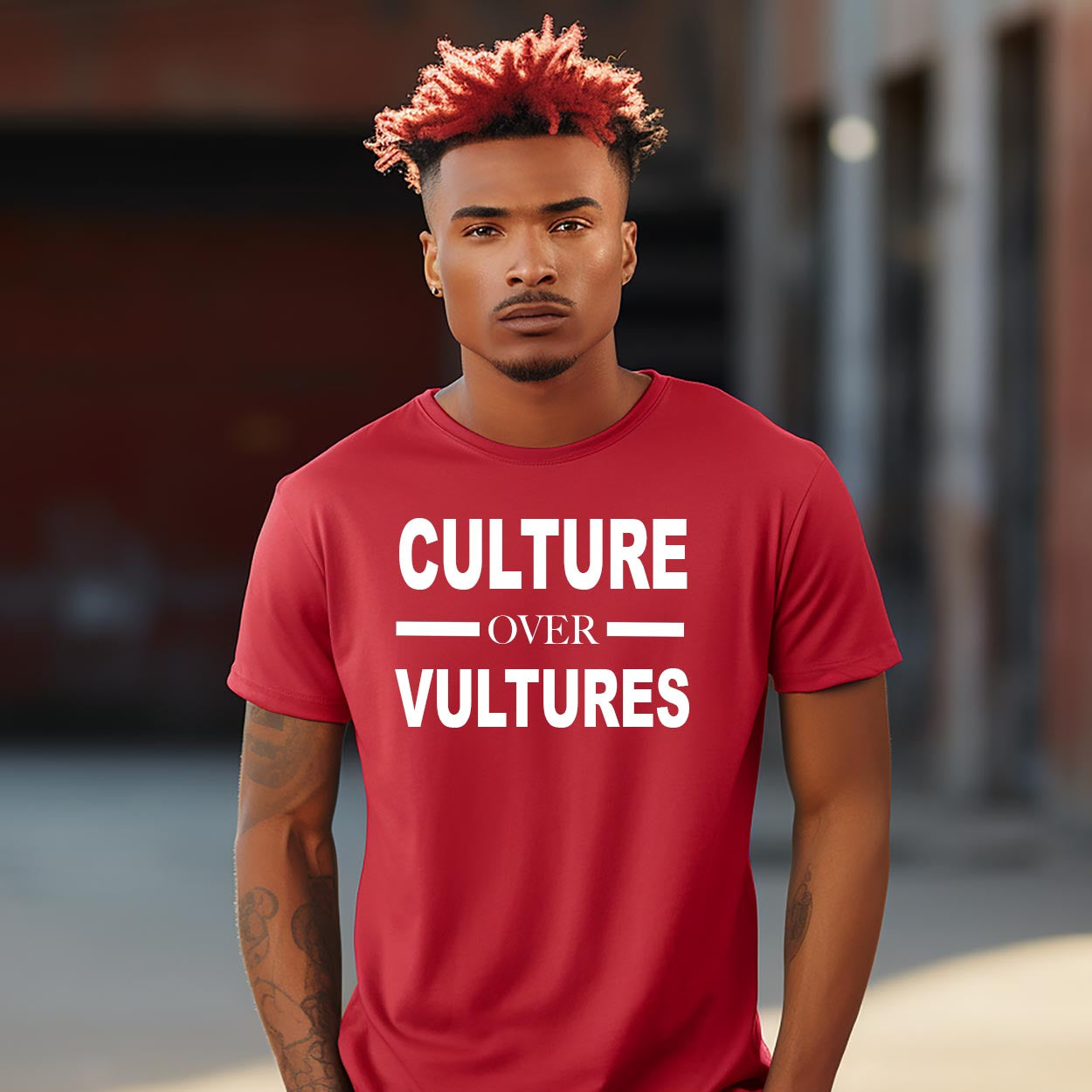 T-Shirt:  Culture Over Vultures