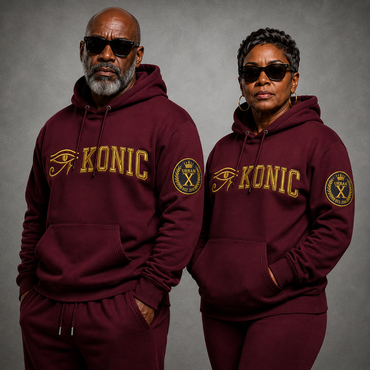 (Hoodie) Eye Konic Gold (PRE-ORDER DROP DATE Sept 22)