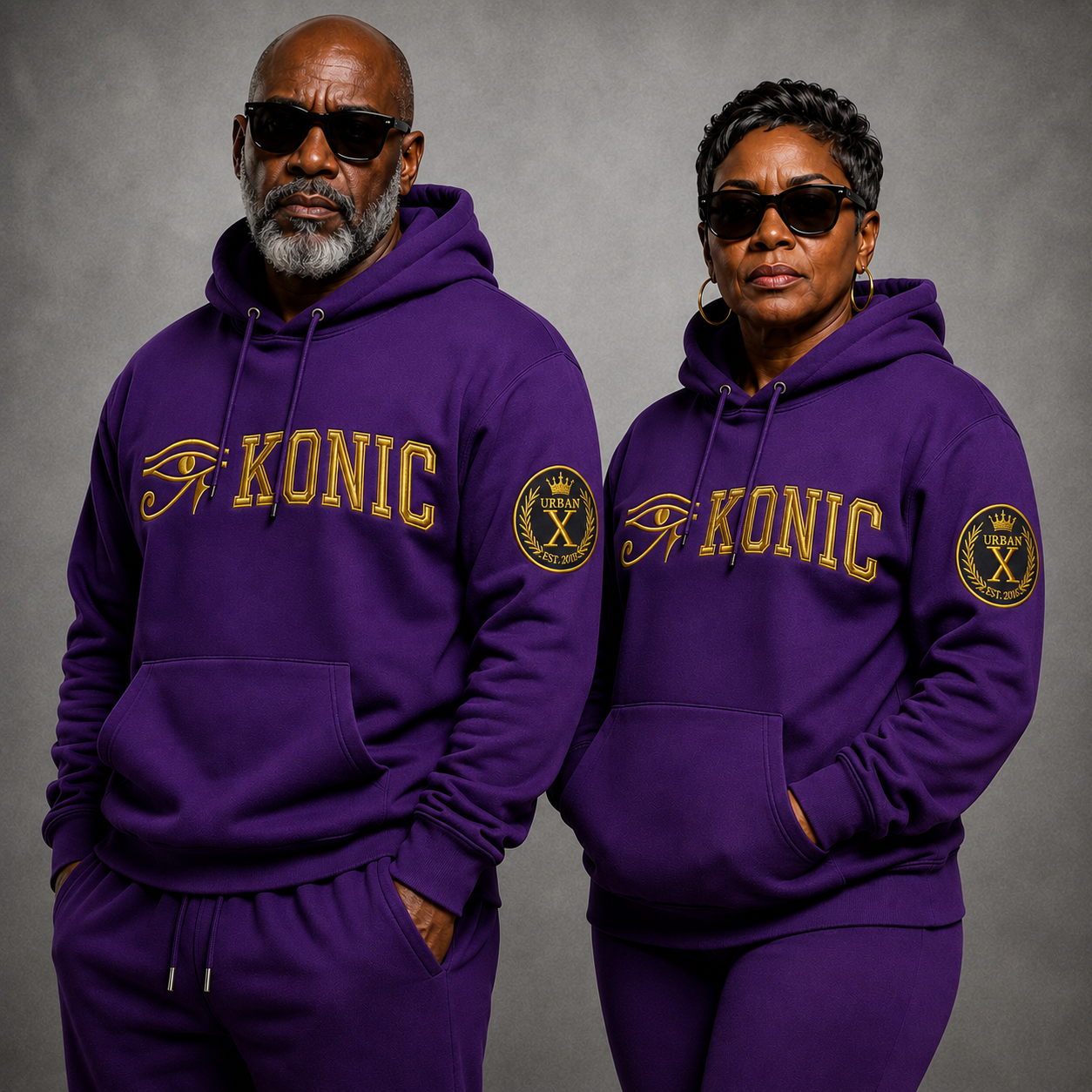 (Hoodie) Eye Konic Gold (PRE-ORDER DROP DATE Sept 22)