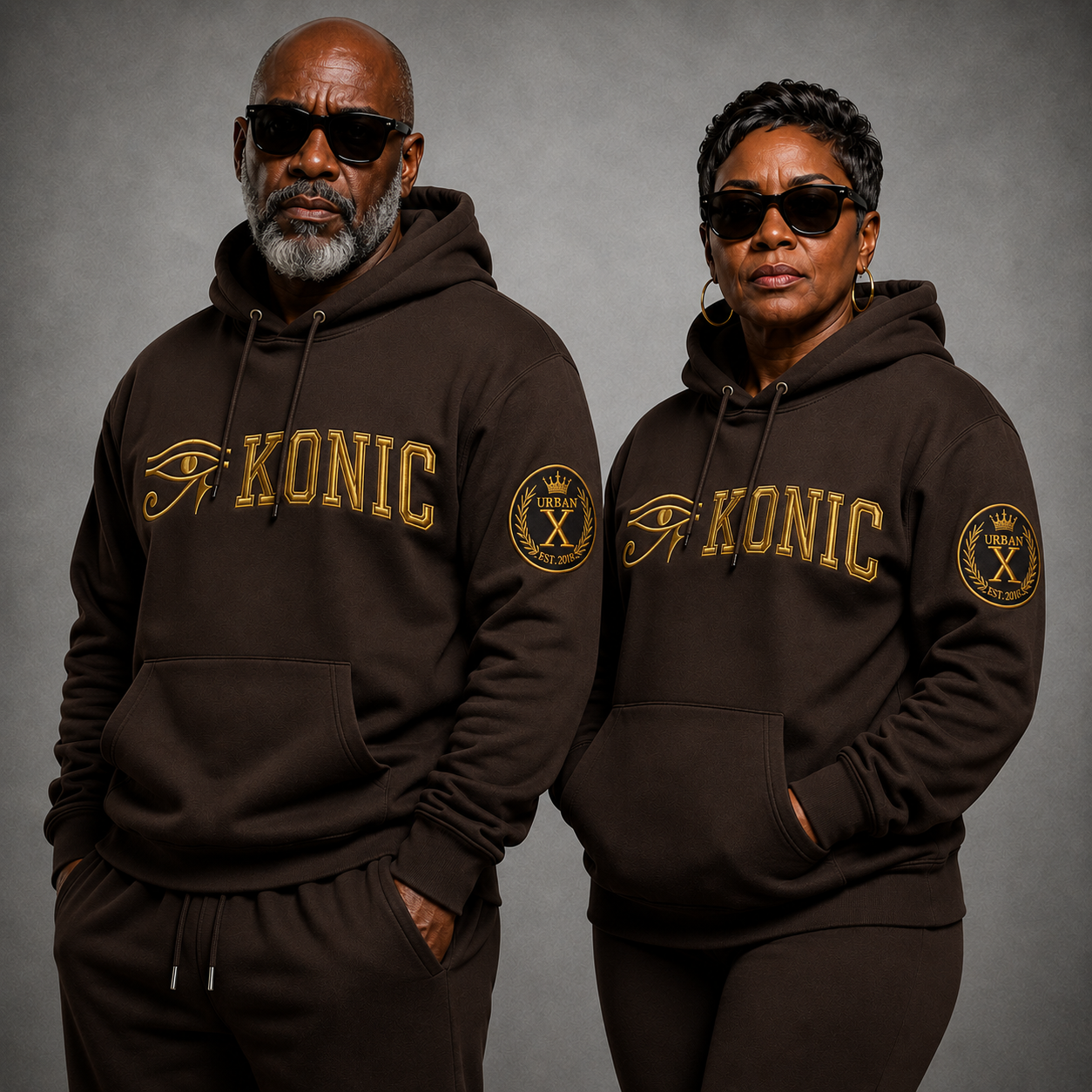 (Hoodie) Eye Konic Gold (PRE-ORDER DROP DATE Sept 22)