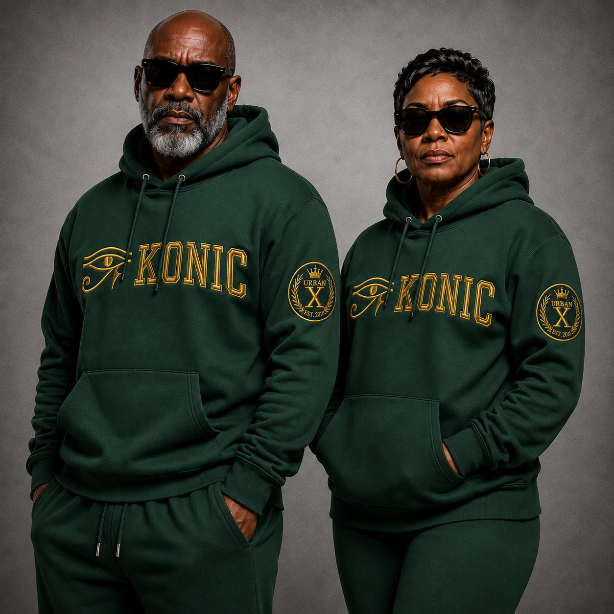 (Hoodie) Eye Konic Gold (PRE-ORDER DROP DATE Sept 22)