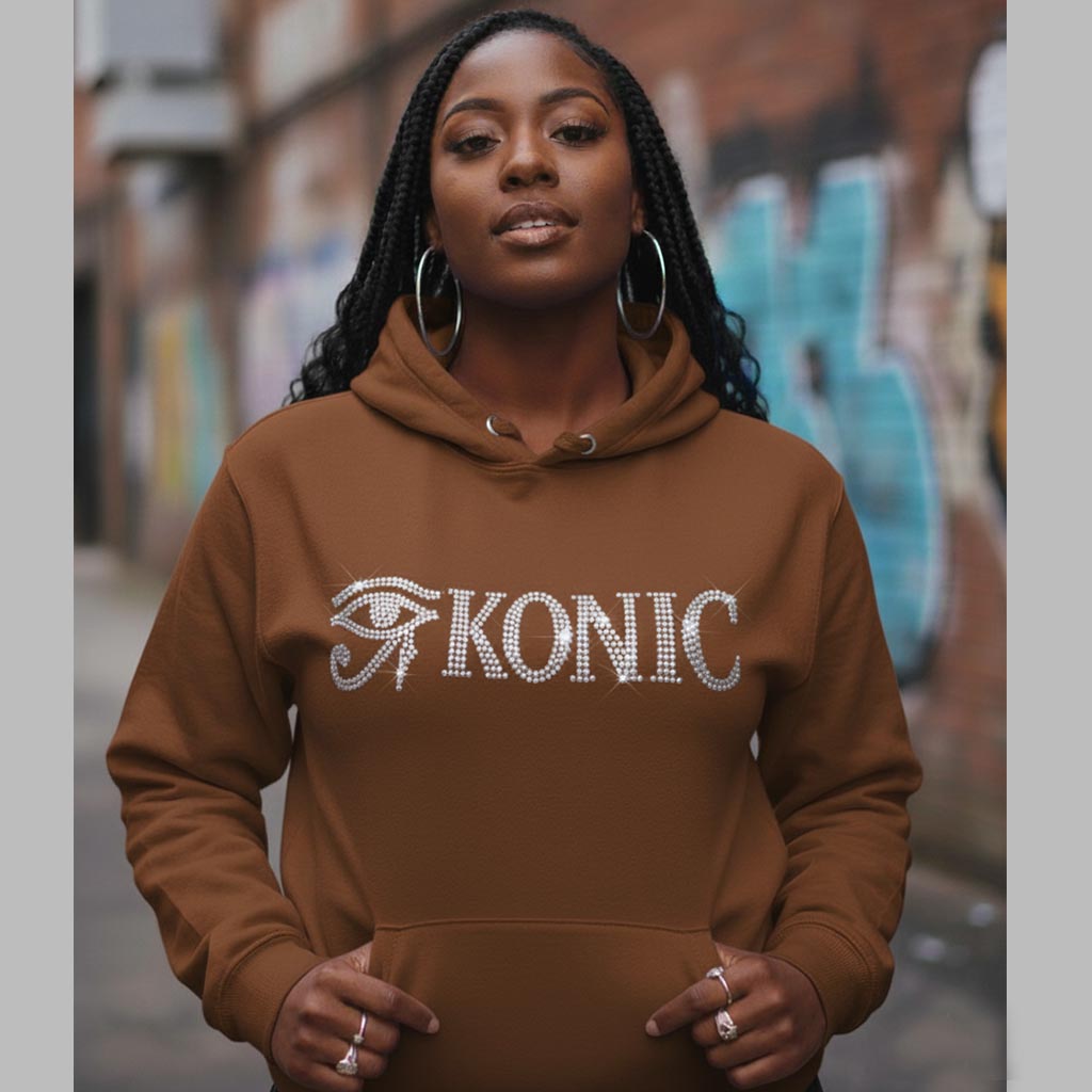 (Hoodie) Eye Konic (Rhinestones)
