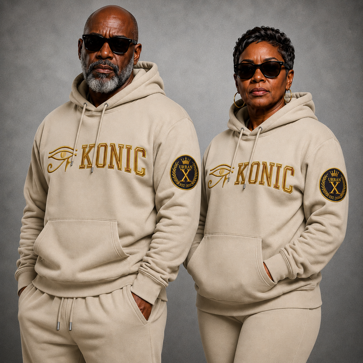 (Hoodie) Eye Konic Gold (PRE-ORDER DROP DATE Sept 22)