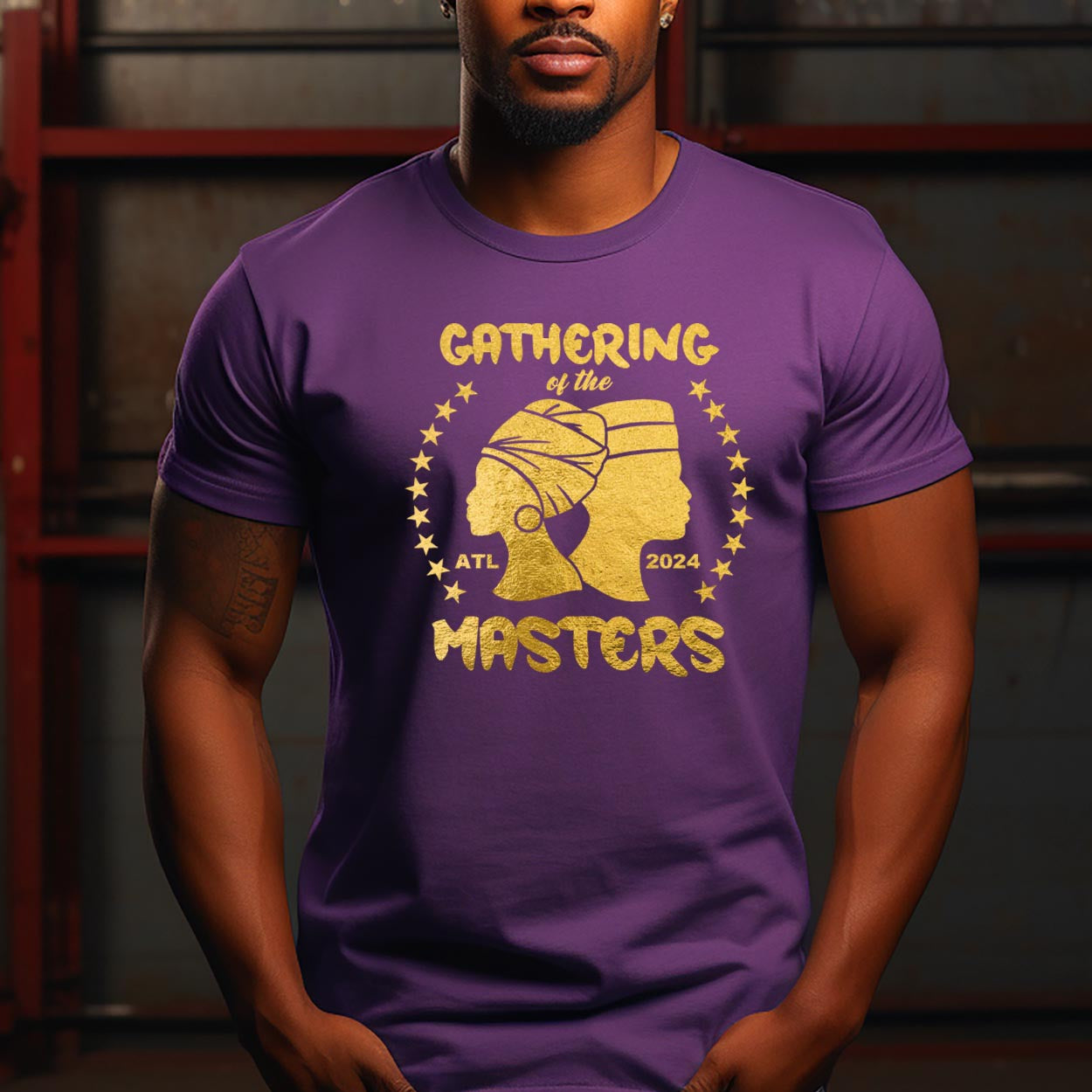 T-shirt: Gathering of the Masters (Gold Foil)