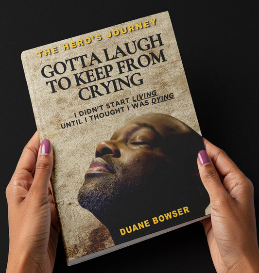 CLICK to PRE-ORDER on Amazon in Paperback:  Gotta Laugh to Keep from Crying (Release Date: Nov 25)