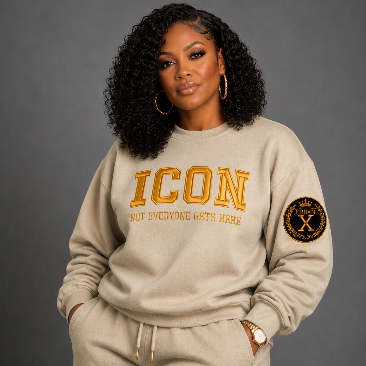 (Sweatshirt) ICON: Not Everyone Gets Here (Pre-Order Drop Date Sept 22)