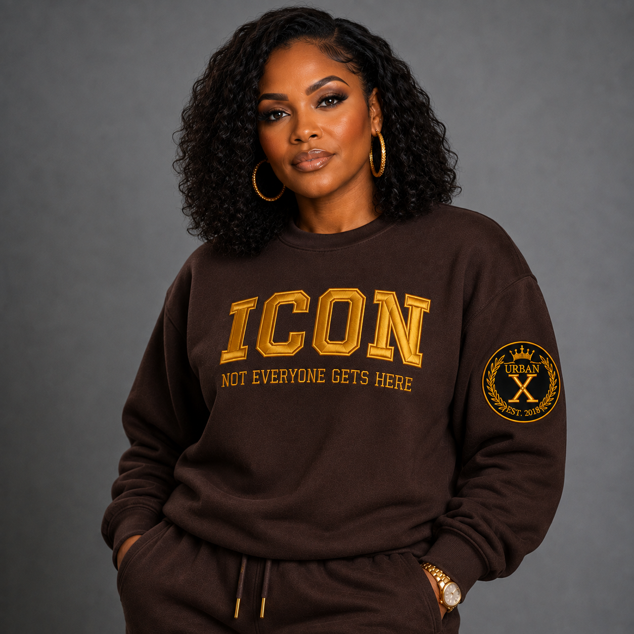 (Sweatshirt) ICON: Not Everyone Gets Here (Pre-Order Drop Date Sept 22)