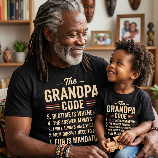 T-Shirt:  The Grandpa Code
