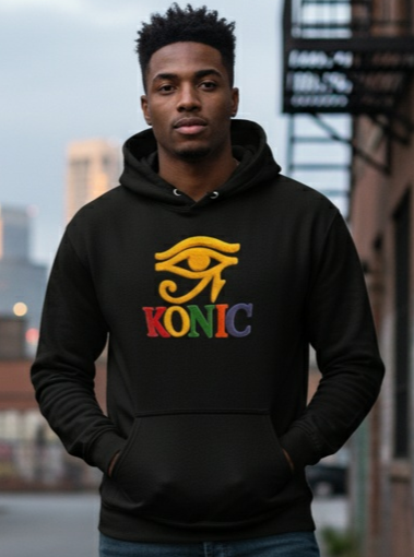 (Hoodie) NEW - Eye Over Konic in Colors