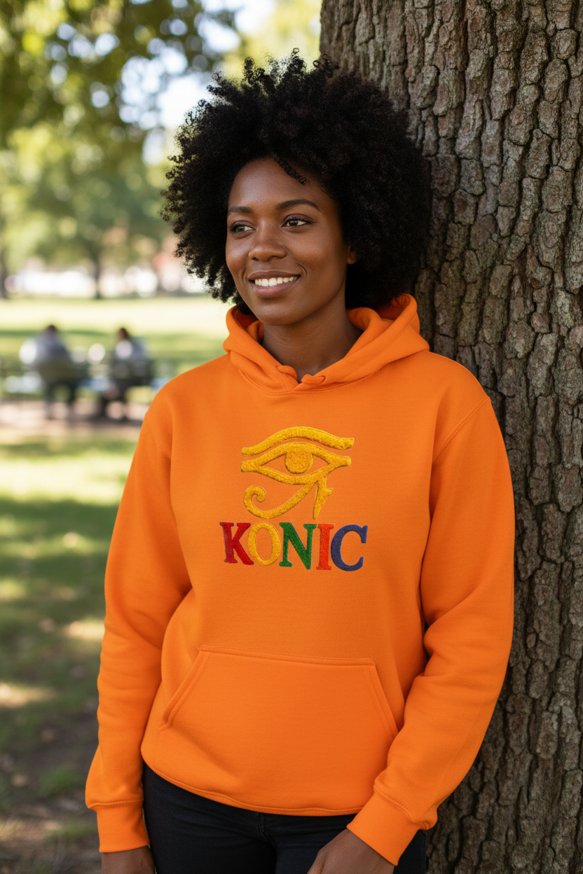 (Hoodie) NEW - Eye Over Konic in Colors